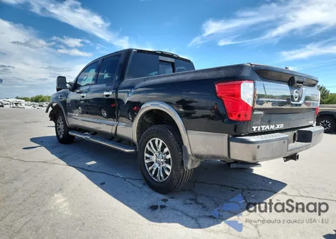 2018 Nissan Titan Xd Sl из США, поврежденный, VIN 1N6BA1F40JN526460